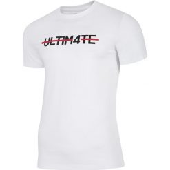 T-shirt męski TSM217 - biały. T-shirty marki 4F. Za 29.99 zł.