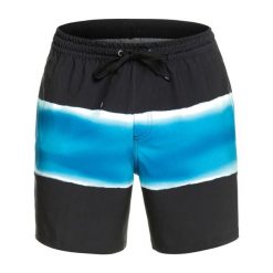 Szorty kąpielowe męskie Quiksilver Surfsilk Air-Brush Volley 17". Czarne krótkie spodenki sportowe Quiksilver, m, bez wzorów, z elastanu. Za 94.99 zł.
