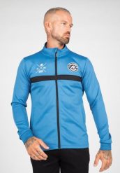 Vernon Kurtka dresowa - Niebieski. Niebieskie kurtki GORILLA WEAR, m, bez wzorów, z dresówki, bez kaptura. Za 319.99 zł.