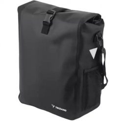 Torba na Rower Sakwa Rowerowa na Bagażnik Kufer Rowerowy Duża Boczna 15l. Czarne torby na laptopa TRIZAND. Za 46.80 zł.
