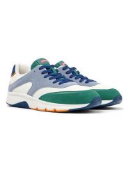 Camper Sneakersy "Drift" w kolorze kremowo-błękitnym rozmiar: 46. Brązowe buty sportowe casual Camper, bez wzorów, z materiału, bez zapięcia. Za 288.52 zł.