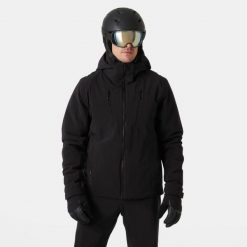 Kurtka narciarska Helly Hansen Alpha 4.0. Czarne kurtki narciarskie i snowboardowe Helly Hansen, m, bez wzorów, narciarskie. Za 1,999.00 zł.