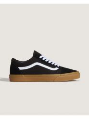 Vans Skórzane sneakersy "Old Skool" w kolorze czarnym rozmiar: 36,5. Czarne buty sportowe casual Vans, bez wzorów, bez zapięcia. Za 169.45 zł.
