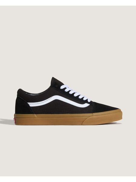 Vans Skórzane sneakersy "Old Skool" w kolorze czarnym rozmiar: 39. Czarne buty sportowe casual Vans, bez wzorów, bez zapięcia. Za 222.94 zł.