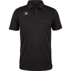 Polo Gilbert Photon II. Czarne koszulki polo gilbert, m, bez wzorów, bez kołnierzyka, bez ramiączek, na fitness i siłownię. Za 233.00 zł.