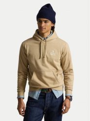 Polo Ralph Lauren Bluza 710B14661005 Beżowy Regular Fit. Brązowe bluzy Polo Ralph Lauren, m, bez wzorów, z bawełny, bez kaptura. Za 859.99 zł.