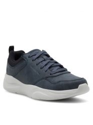 Skechers Sneakersy LIBRATION 8790157 NVY Granatowy. Niebieskie buty sportowe casual Skechers, bez wzorów, z syntetyku, bez zapięcia. Za 279.99 zł.