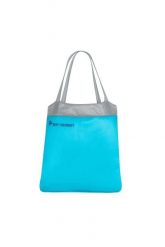 Torba turystyczna Ultra Sil Shopping Bag. Niebieskie torby na ramię SEA TO SUMMIT, bez wzorów, z materiału, na ramię, bez dodatków. Za 119.50 zł.
