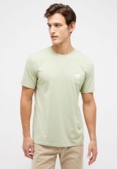 MĘSKI T-SHIRT MUSTANG AUSTIN SWAMP 1014952 6190. T-shirty Mustang, m, bez wzorów, bez kołnierzyka, bez ramiączek. Za 69.99 zł.