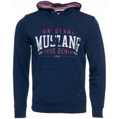 Mustang Bluza Męska Printed L Ciemny Niebieski. Bluzy marki Mustang. Za 292.00 zł.