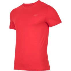 T-shirt męski TSM300 - czerwony. T-shirty 4F. W wyprzedaży za 19.99 zł.