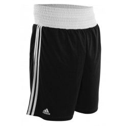 Szorty adidas Aiba. Czarne szorty Adidas, bez wzorów, sportowe. Za 154.50 zł.
