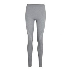 Legginsy Falke Wool-Tech. Szare legginsy długie sportowe Falke, m, bez wzorów. Za 389.50 zł.
