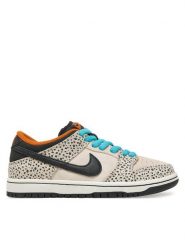Nike Sneakersy Sb Dunk Low Pro FZ1233 002 Beżowy. Brązowe buty sportowe casual Nike, bez wzorów, ze skóry, bez zapięcia. Za 659.99 zł.