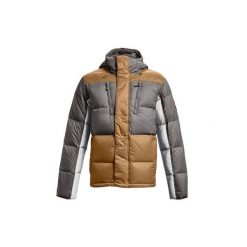 Kurtka puchowa Under Armour CGI DOW BLOCKED. Brązowe kurtki Under Armour, m, bez wzorów, z materiału, bez kaptura. Za 879.65 zł.