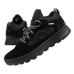 Buty męskie Timberland Field Trekker. Czarne buty sportowe casual Timberland, bez wzorów, ze skóry, bez zapięcia. Za 319.00 zł.