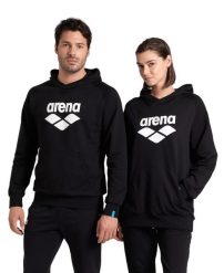 Bluza Arena ARENA HOODED SWEAT GRAPHIC BLACK XS. Czarne bluzy z kapturem Arena, xs, bez wzorów, z bawełny, z kapturem. Za 269.99 zł.