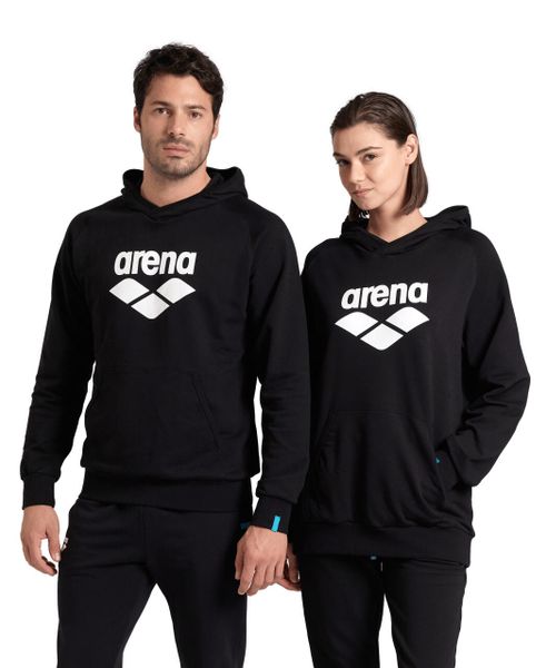 Bluza Arena ARENA HOODED SWEAT GRAPHIC BLACK XS. Czarne bluzy z kapturem Arena, xs, bez wzorów, z bawełny, z kapturem. Za 269.99 zł.