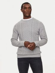 INDICODE Sweter Belinski 35-380 Szary Regular Fit. Szare swetry rozpinane INDICODE, m, bez wzorów, z bawełny, bez kołnierzyka, bez ramiączek. Za 139.99 zł.