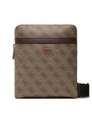 Guess Saszetka Vezzola Smart HMEVZL P2223 Beżowy. Brązowe saszetki i nerki Guess, z aplikacjami, ze skóry. Za 189.99 zł.