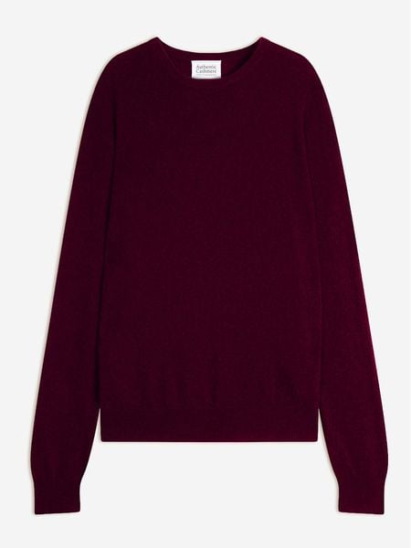 AUTHENTIC CASHMERE Kaszmirowy sweter "Aigliére" w kolorze bordowym rozmiar: XXL. Czerwone swetry nierozpinane AUTHENTIC CASHMERE, xxl, bez wzorów, z kaszmiru, bez kołnierzyka, bez ramiączek. Za 413.99 zł.