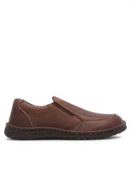 Go Soft Półbuty FIZA-02 Brązowy. Brązowe eleganckie półbuty GO SOFT, bez wzorów, ze skóry, bez obcasa, bez zapięcia. Za 229.99 zł.