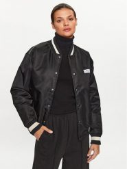 Mercer Amsterdam Kurtka bomber Unisex Re-Varsity MEAP231010 Czarny Regular Fit. Czarne kurtki Mercer Amsterdam, m, bez wzorów, z syntetyku, bez kaptura. Za 1,019.00 zł.