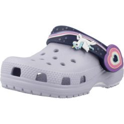 Sandały CROCS CLASSIC LIGHTS Fioletowy. Fioletowe sandały Crocs, z gumy, bez zapięcia. Za 199.99 zł.