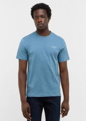 Męski T-Shirt Mustang Style Austin Bluestone 1016857 5180. T-shirty Mustang, m, bez wzorów, bez kołnierzyka, bez ramiączek. Za 79.99 zł.