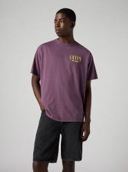 Levi's Koszulka w kolorze fioletowym rozmiar: M. Różowe bezrękawniki Levi's®, m, bez wzorów, z bawełny, bez kołnierzyka, bez ramiączek. Za 79.03 zł.