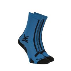 Skarpety X-Socks Trailrun Discover Crew Blue Black. Czarne skarpety X-Socks, bez wzorów. Za 72.00 zł.