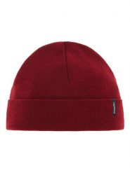 Eisbär Czapka "Bold 2.0" w kolorze czerwonym rozmiar: onesize. Czerwone czapki zimowe Eisbar, z aplikacjami, z wełny. Za 107.45 zł.