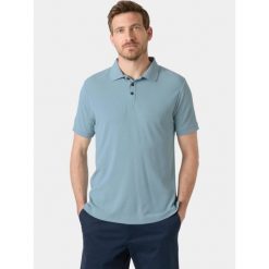 Koszulka Polo Męska Helly Hansen Crewline. Niebieskie koszulki polo Helly Hansen, m, bez wzorów, bez kołnierzyka, bez ramiączek, żeglarskie. Za 299.00 zł.