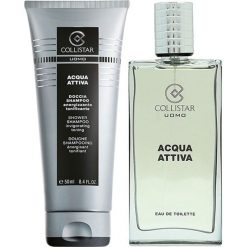2-częściowy zestaw - EDT, szampon/żel pod prysznic. Perfumy męskie marki Collistar. W wyprzedaży za 34.95 zł.
