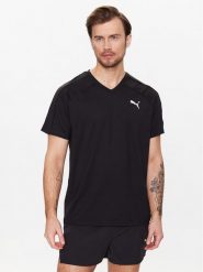 Puma Koszulka techniczna Train Cloudspun 523123 Czarny Regular Fit. Czarne t-shirty sportowe Puma, bez wzorów, z syntetyku, bez ramiączek, na fitness i siłownię. Za 179.99 zł.