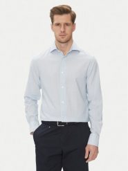 Marciano Guess Koszula 5GHH20 4469Z Błękitny Regular Fit. Niebieskie koszule Marciano Guess, m, z aplikacjami, z bawełny, bez kołnierzyka, bez ramiączek. Za 379.99 zł.
