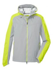Killtec Kurtka funkcyjna "KOS 38" w kolorze szaro-żółtym rozmiar: XL. Szare kurtki outdoor i hardshell KILLTEC, s, bez wzorów, bez kaptura. Za 230.00 zł.