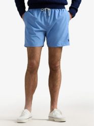 Polo Ralph Lauren Szorty kąpielowe 710957782003 Niebieski Classic Fit. Niebieskie kąpielówki Polo Ralph Lauren, m, bez wzorów, z syntetyku. Za 369.99 zł.