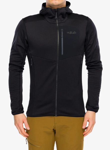 Bluza z kapturem Rab Ascendor Hoody. Czarne bluzy z kapturem RAB, m, bez wzorów, z materiału, z kapturem. Za 587.39 zł.