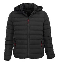 Kurtka Jesienno-Zimowa Czarna z Kapturem, Delikatnie Ocieplana, Pikowana, Męska -PAKO JEANS. Czarne kurtki Pako Jeans, na zimę, l, bez wzorów, z jeansu, z kapturem. Za 379.00 zł.