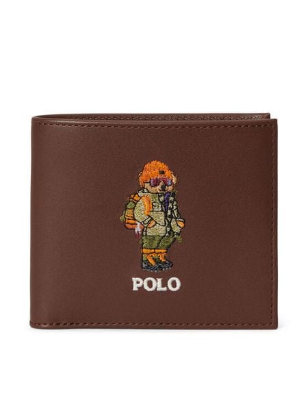 Polo Ralph Lauren Portfel 405P16238002 Brązowy. Brązowe portfele Polo Ralph Lauren, bez wzorów, ze skóry. Za 819.99 zł.