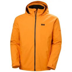 Kurtka wodoodporna z kapturem Helly Hansen HP Racing Lifaloft. Brązowe kurtki Helly Hansen, s, bez wzorów, z materiału, z kapturem. Za 774.50 zł.