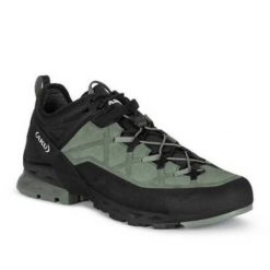 Buty trekkingowe Aku Rock Dfs 7221051 zielone. Zielone trekkingi bez wzorów, z materiału, bez zapięcia. Za 765.85 zł.