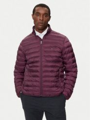 Tommy Hilfiger Kurtka przejściowa Core Circular MW0MW18763 Bordowy Regular Fit. Czerwone kurtki Tommy Hilfiger, l, bez wzorów, z syntetyku, bez kaptura. Za 579.99 zł.