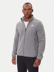 The North Face Polar Glacier NF0A8D0R Szary Regular Fit. Szare bluzy z polaru The North Face, l, bez wzorów, z polaru, bez kaptura. Za 349.99 zł.