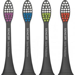 Głowice zapasowe Sencor czarne. Szczoteczki elektryczne Sencor. W wyprzedaży za 84.90 zł.