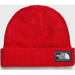 The North Face - Czapka. Czerwone czapki zimowe marki The North Face, z bawełny. W wyprzedaży za 99.90 zł.