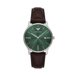 Zegarek Emporio Armani. Brązowe zegarki Emporio Armani. Za 709.99 zł.