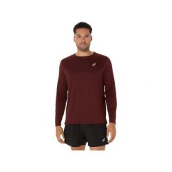 Koszulka z długim rękawem Asics Top. Brązowe bluzki z długim rękawem ASICS, m, bez wzorów, bez kołnierzyka, bez ramiączek. Za 197.00 zł.