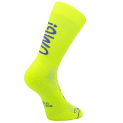 OMG YELLOW - SKARPETKI DO BIEGANIA. Żółte skarpety SPORCKS, bez wzorów, z nylonu. Za 156.00 zł.
